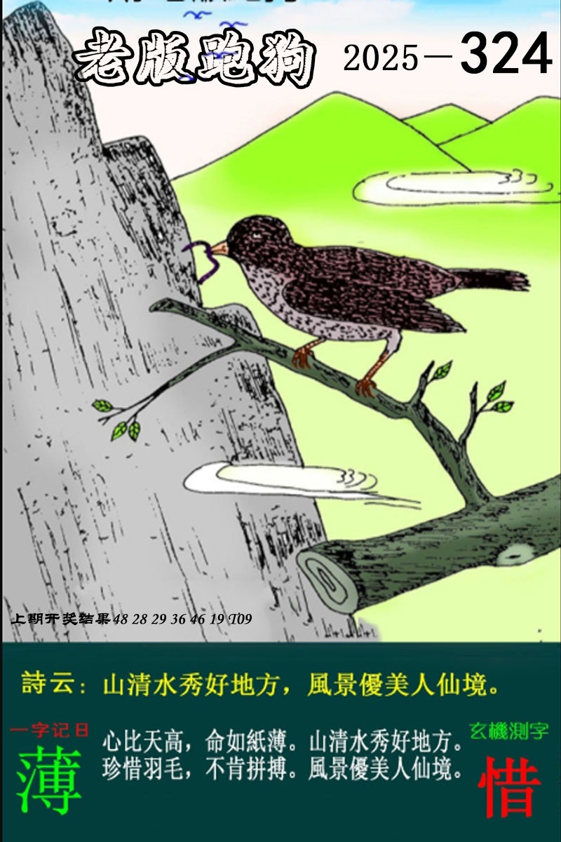 324期老版跑狗图[图]